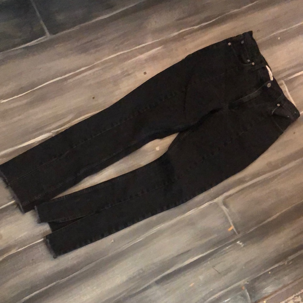 Abercrombie & Fitch Skinny High Rise 29 8 black jeans